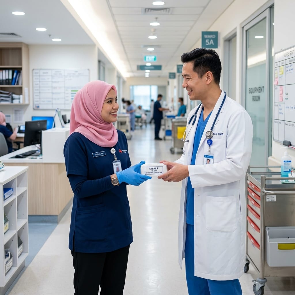 Penyerahan Uri di Hospital